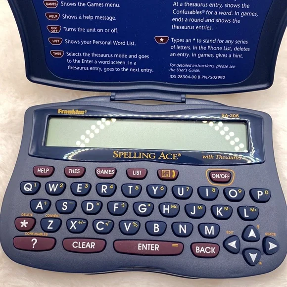 Franklin Spelling Ace, Model SA-206 With ThesaurusMode - Picture 8 of 8